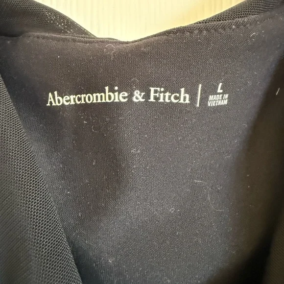 Abercrombie & Fitch Black Draped Bodysuit - Picture 4 of 5